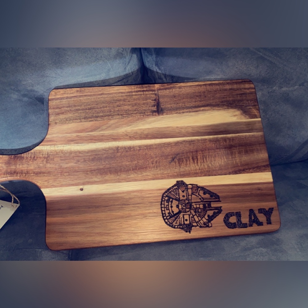 Custom Wood Burning.